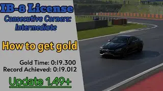 GT7 | How to get Gold on the IB-8 License (Update 1.55+)