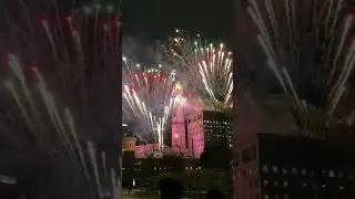 Canada Day Fireworks at Celebration Square Mississauga 2022 | کینیڈا کے دن آتش بازی