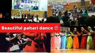 Beautiful Pahari Dance At PG College Rampur Bushahr || NSUI Function 2021
