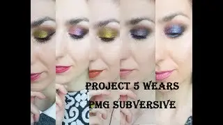 Project 5 Wears//Pat McGrath Subversive Palette collab with Bia
