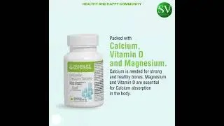 Herbalife Calcium Tablets| Strong bones, stronger you| @HealthyandHappyCommunitySV
