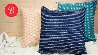 DIY Envelope Pillow Cover
