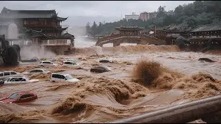 Breaking! Massive floods in China as dam release triggers disaster in Guangdong