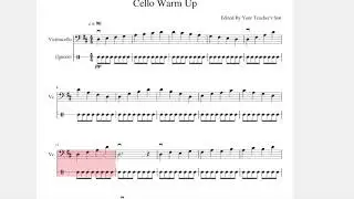Cello Warm Up
