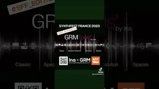 Ina-GRM | SynthFest France 2023 #synthfest #synthfestfrance #music #ina #inagrm @inagrm @Inasociete