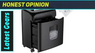 Bonsaii 8 Sheet Micro Cut Shredder: The Ultimate Security for Your Documents