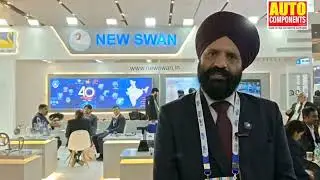 Upfront | New Swan Group | Upkar Singh Ahuja |  The components Show | Auto expo 2025 | Delhi