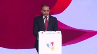 HRH Prince Ali Bin Al Hussein of Jordan speaking at Laureates and Leaders for Children Summit