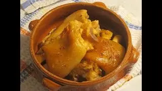 PATAS DE CERDO EN SALSA A LO CUBANO/COMO HACER PATAS DE CERDO EN SALSA/MANITAS DE CERDO EN SALSA