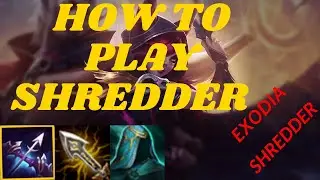 HOW TO PLAY SHREDDER IN THIS PATCH | TFT RANK GAMEPLAY | TFT PATCH 10.12 | TFT GUIDE |