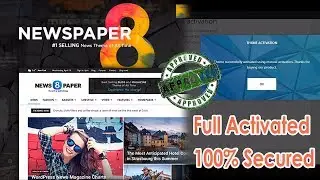 Activated Wordpress Newspaper Theme v8.7 latest for FREE 2018