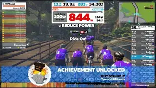 Zwift Academy 2021 - Group Workout #6 FTP Booster #gozwift