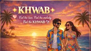 𝐊𝐇𝐖𝐀𝐁 “Headphones  lagao aur khwabon mein kho jao 🎧✨”#KHWAB #RomanticSong    #NewHindiSong #