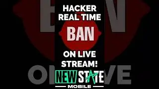 HACKER BANNED LIVE PUBG NEW STATE MOBILE #newstatemobile #shorts #bgmi #pubgm #hacker #bgmihack
