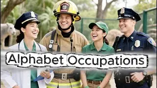 Alphabet Occupations - ABC Jobs Song for Kids | #nurseryrhymes & Kids Songs 