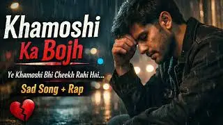Khamoshi Ka Bojh 💔 | New Sad Hindi Song + Emotional Rap | Heart Touching Breakup Song 2026