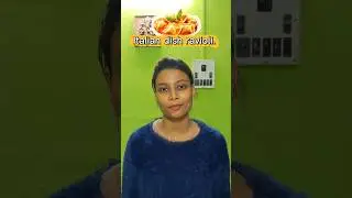 কি Italian style Ravioli খাবে?#viral #food #evening #ravioli #italianfood #fyp #cooking #comedy