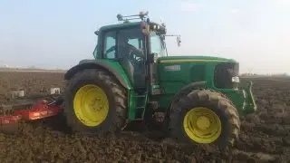 Erpicatura 2015 - Az. Agr. Piccole Arche - John Deere 6920S e Maschio Falco