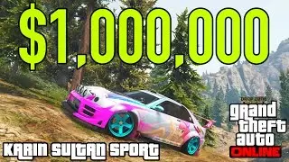 GTA 5 Online PS4 - Drop Zone Update Karin Sultan Sport Customization