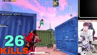 PUBG MOBILE SOLO VS SQUAD 1vs4 - 26 KILLS #3 1080/60fps