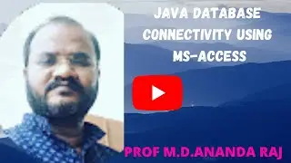 Java DataBase Connectivity using MS-ACCESS  #Advanced Java  #JDBC  #MSACCESS #connectivity #Tutorial