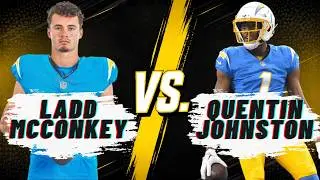 Ladd McConkey vs. Quentin Johnston: Best 2026 Fantasy Football Value?