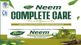 Dabur Germ Protection Neem Tooth Paste | Benefits of Dabur Neem Herbal Toothpaste
