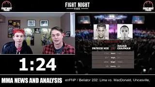 Bellator 232: Patrick Mix vs. Isaiah Chapman 2-Minute Prediction
