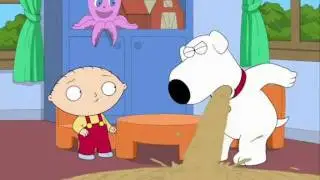 Family Guy - Brian throw up
