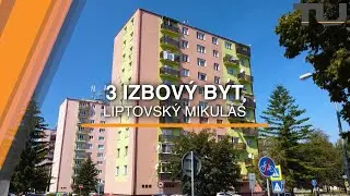 3 IZBOVÝ BYT NA PREDAJ - Liptovský Mikuláš