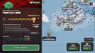 Minecraft Dungeons Harpoon Turret vs. Frosted Fjord Apocalypse +25 Daily Trial Lv.III 6 Banners
