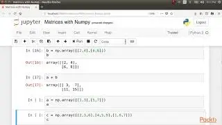 Introduction to Deep Learning with Caffe2 : Learn about Matrices Using Python &ndash; NumPy | packtpub.com