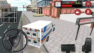 Ambulance Rescue 911 (by iPlay Studio) Android Gameplay [HD]