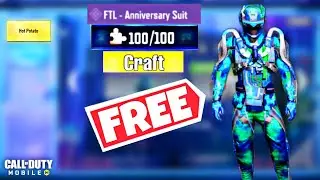 HOW TO GET/UNLOCK FTL ANNIVERSARY SUIT CHARACTER FAST IN COD MOBILE SEASON 8 FREE EPIC CODM