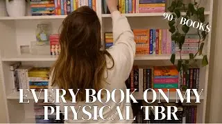 EVERY BOOK ON MY PHYSICAL TBR 📚💜😱 90+ Books