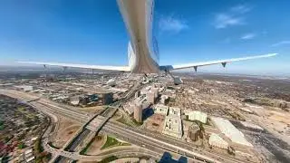Landing at Addison, TX Airport KADS in SR22 360 camera