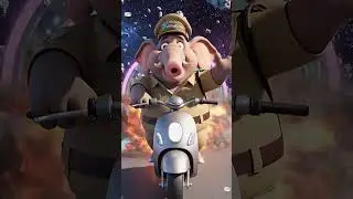 Hathi Ram Ka Rocket Scooter! 🐘🚀 Funny Race | Antariksh Ki Daud