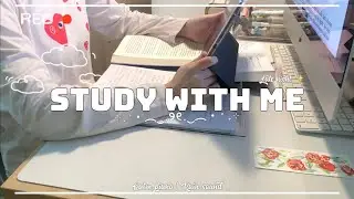 📖STUDY WITH ME - 1.5 HOURS | No break ✍🏻 | Lofi chill | Late night 🌃