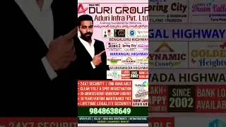 Aduri Group Best Investment Property #adurigroup #aduriinfra #aduriprojects #adurirealestate #aduri