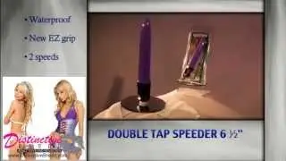 Double Tap Speeder Vibrator - Vibrators - Adult Sex Toys