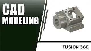 Modeling in Fusion 360 For Beginners - Mini Crankcase