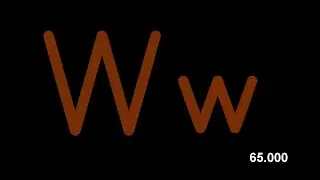 ABC Alphabet Letter W (Sponsored By: Gamavison Csupo 2001 Effect)
