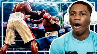 Pro Boxer REACTS to the Most Realistic Boxing Game