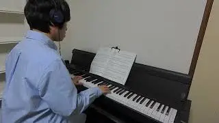 【中級】沈黙の光／『CHRONO TRIGGER』より（編曲：青山しおり）　ピアノ演奏：陽-ハル-