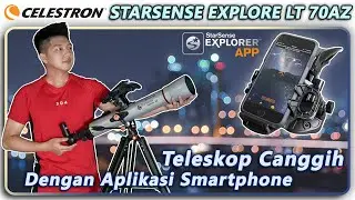 CELESTRON STARSENSE EXPLORER LT 70AZ - Teleskop Dengan Aplikasi Smartphone - UNBOXING & REVIEW