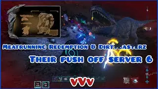 Ark Official PvP | vVv | Server 6 vVv against server 182 evbh Meatrunning their giga push
