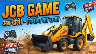 Drive JCB and Uploading 🪨🏗Stone From Dumper🌋 Truck in Game #truck​ #jcb​ #2025  #dumper​ #games​
