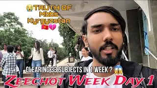 Reality of MBBS in Kyrgyzstan | Zeechot Week Explained | KSMA Final Year Vlog