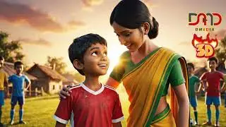 MERRY CHRISTMAS From Poor Kid to Football Legend | Inspirational 3D Animated Short Film 4K DMEDIA3D