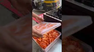 BARBEQUE CHICKEN ON BULLET🥰#shorts